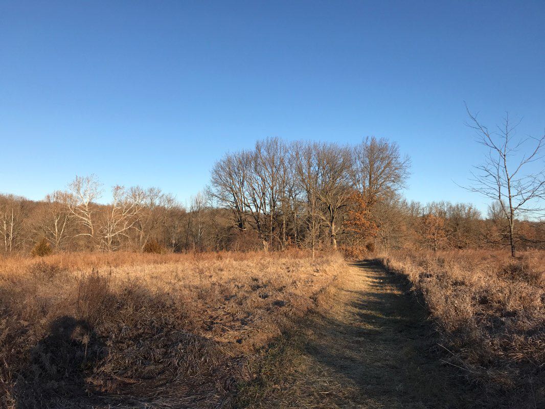 walking near me in Twin Lakes Recreation Area in winter