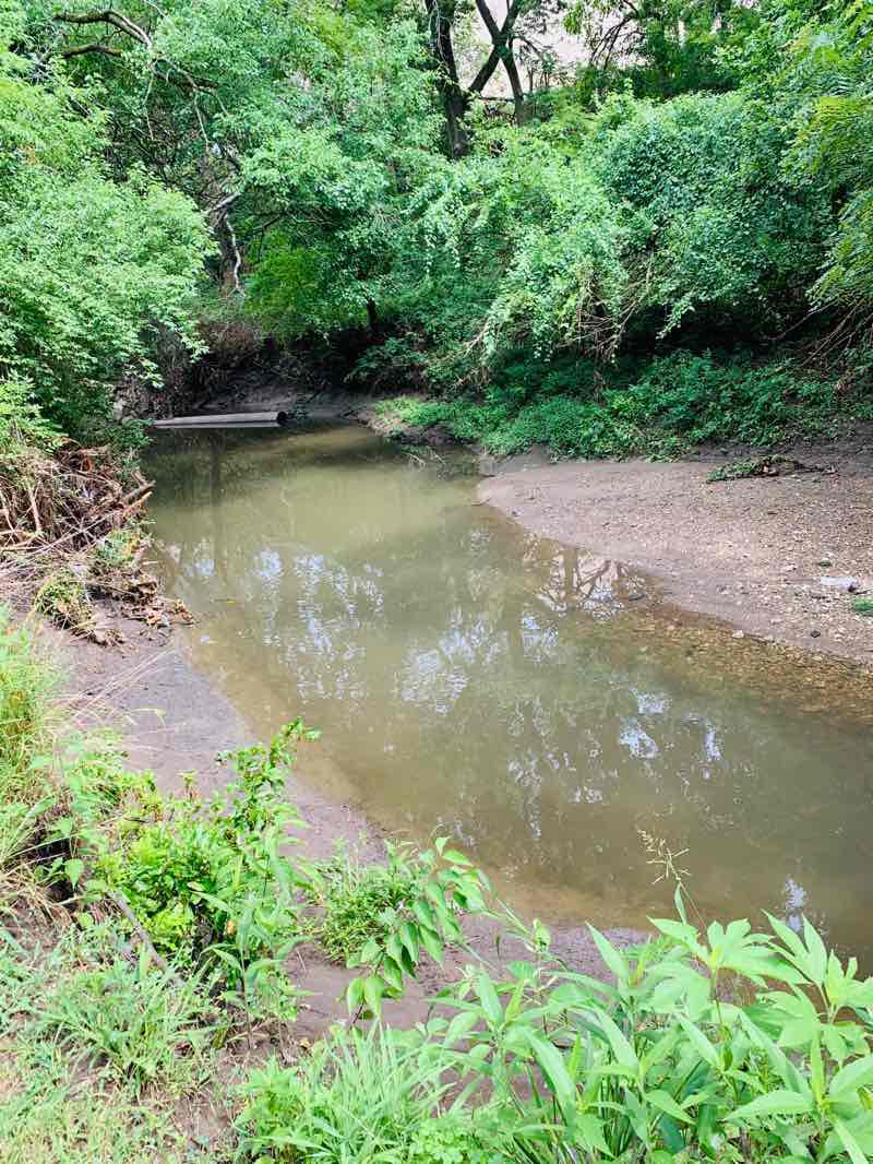 walking near me in Indian Creek Greenway in winter