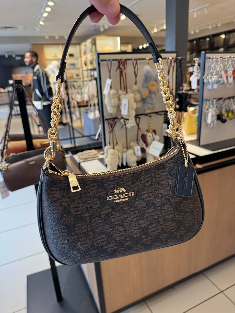BOLSA TERI DE OMBRO COM ALÇA EXTRA