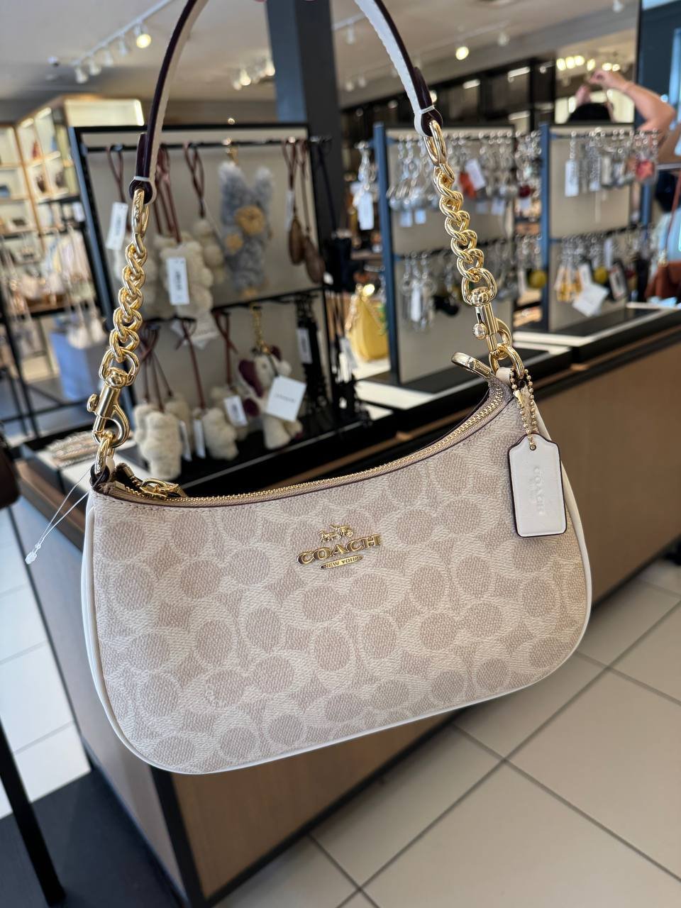 BOLSA TERI DE OMBRO COM ALÇA EXTRA