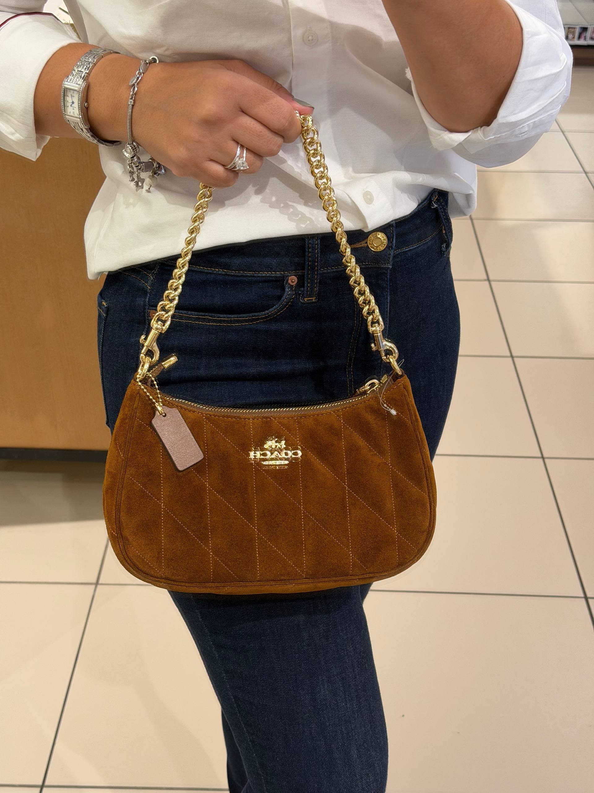 BOLSA TERI DE OMBRO COM ALÇA EXTRA