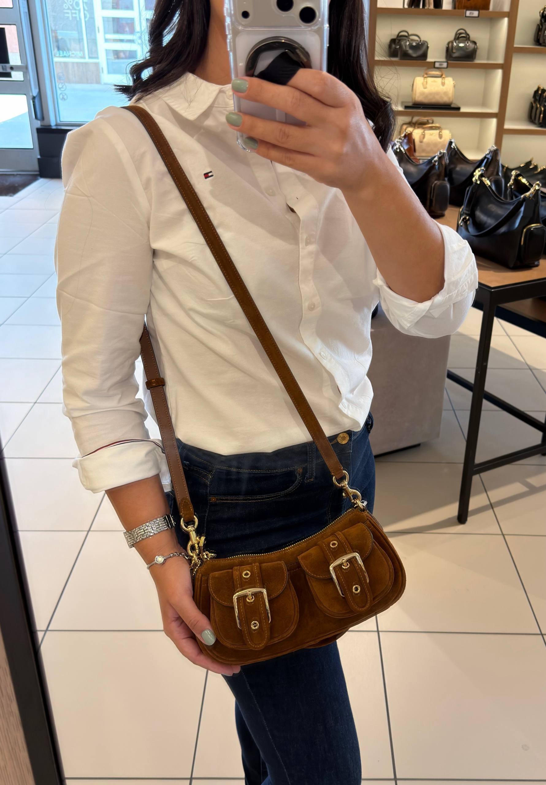 BOLSA DE OMBRO COM ALÇA EXTRA