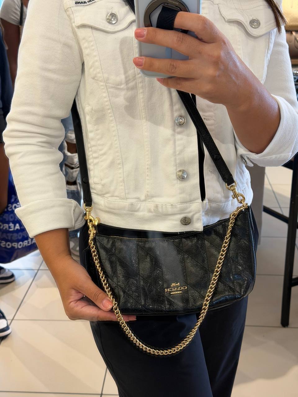 BOLSA DE OMBRO COM ALÇA EXTRA REGULÁVEL
