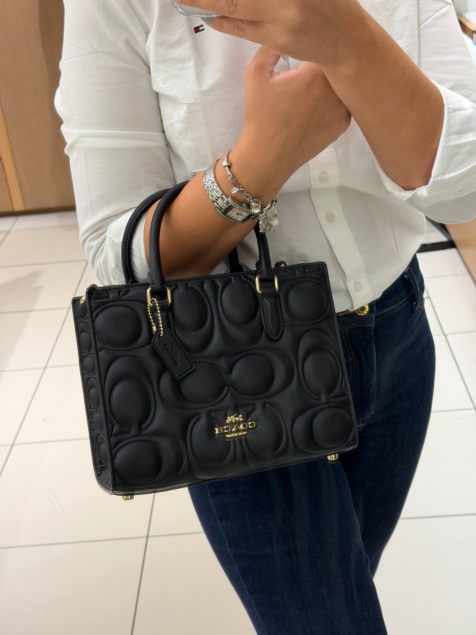 BOLSA DE MÃO COM ALÇA EXTRA - MGG SMLL