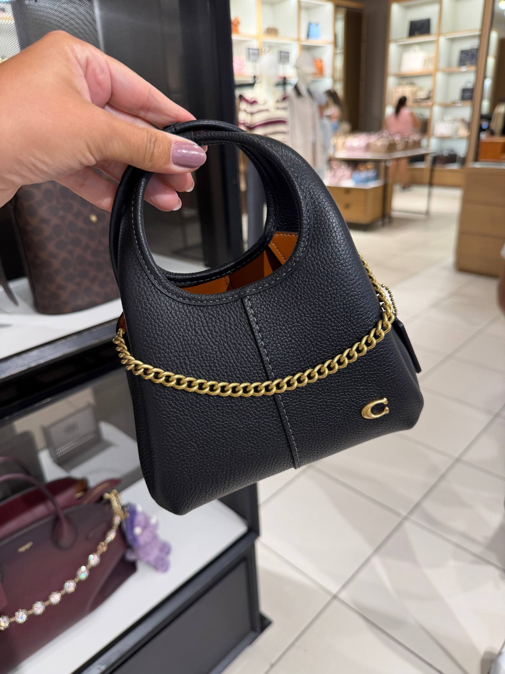 BOLSA DE MÃO COM ALÇA EXTRA CORRENTE