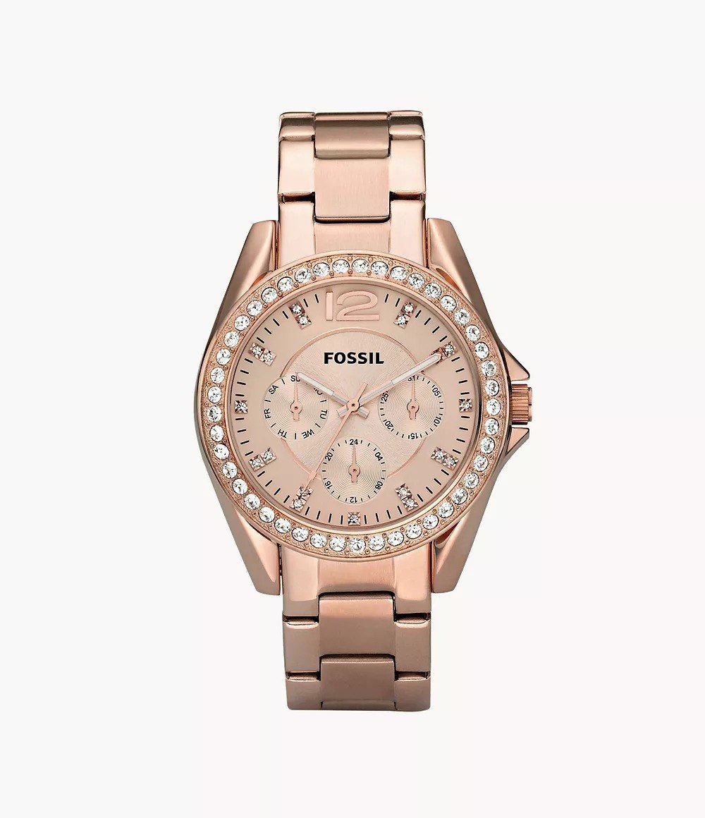 Riley 38mm Multifunction Two-Tone Stainless Steel Watch
