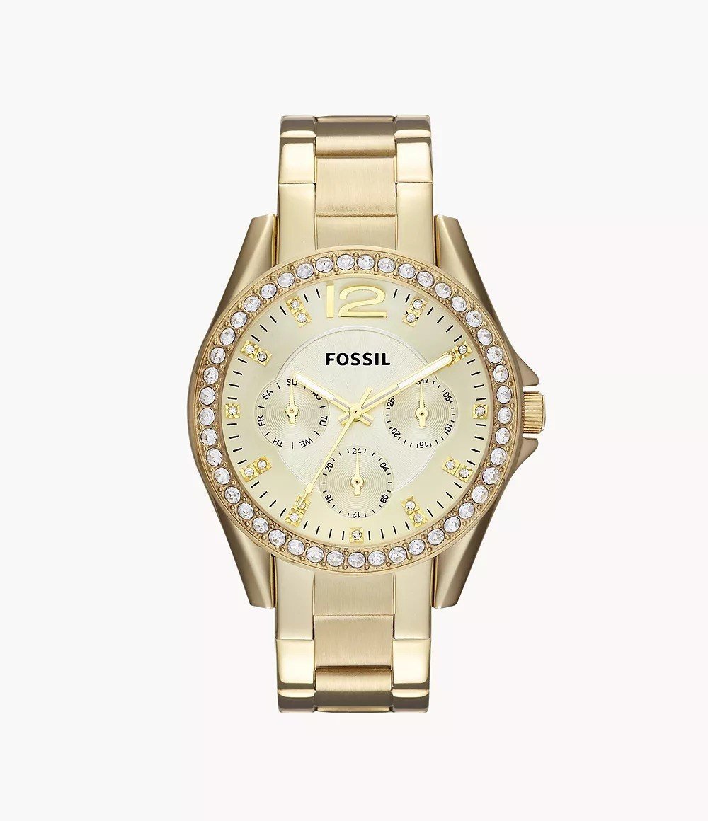 Riley 38mm Multifunction Two-Tone Stainless Steel Watch