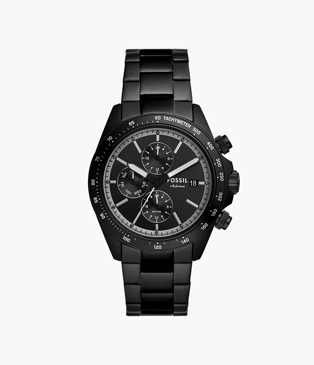 Autocross 42mm Multifunction Stainless Steel Watch