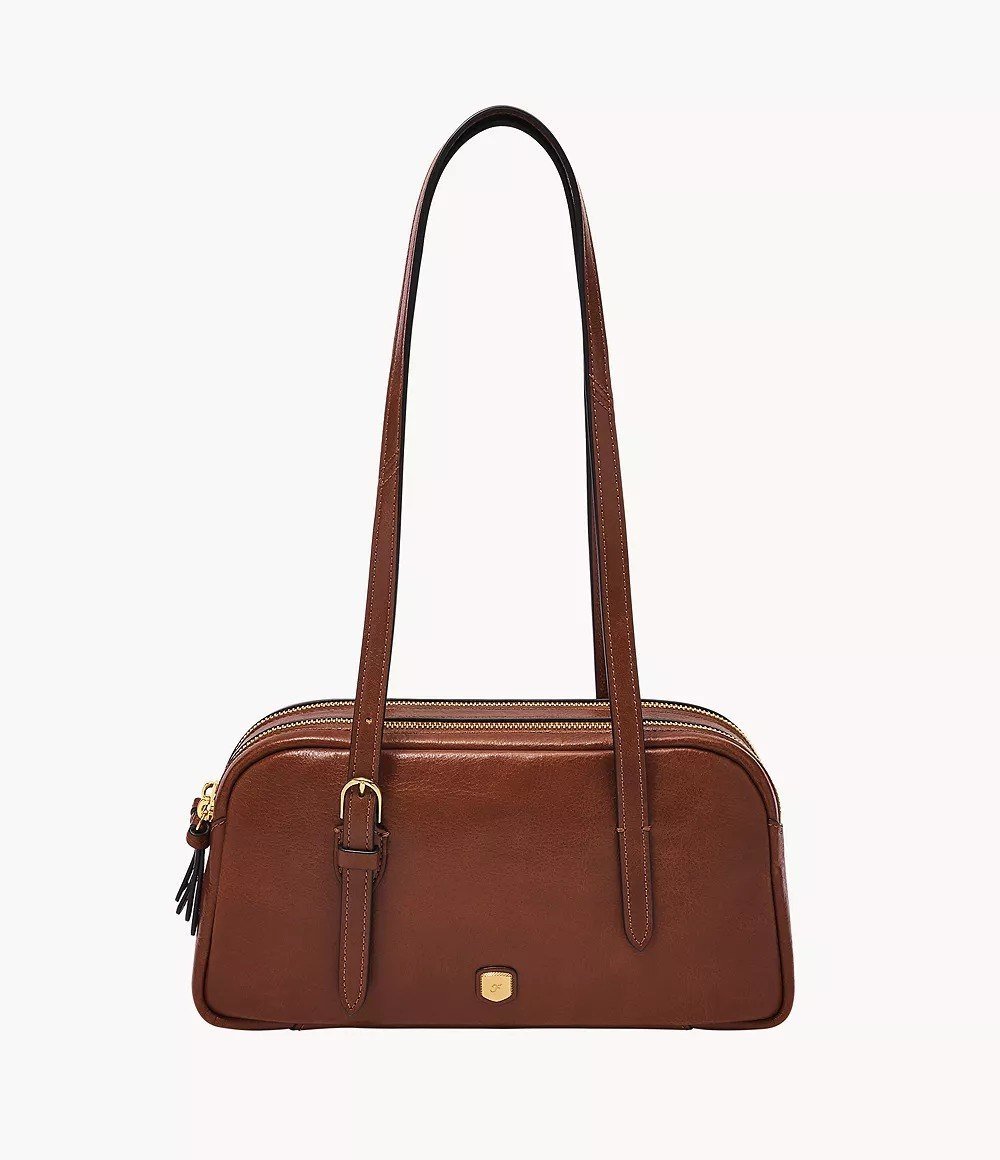 Danni Leather Shoulder Bag