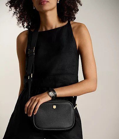 Danni Leather Crossbody Bag