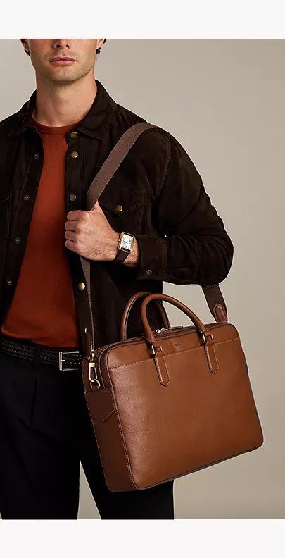 Asher Leather Briefcase