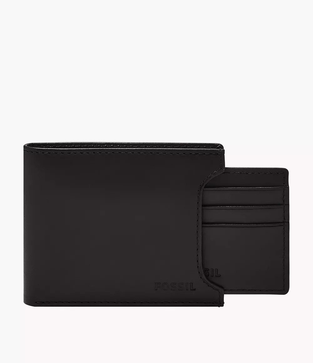 Derrick Leather RFID Sliding 2-in-1 Wallet