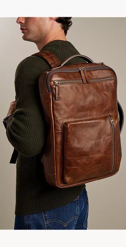 Buckner Leather Convertible Backpack