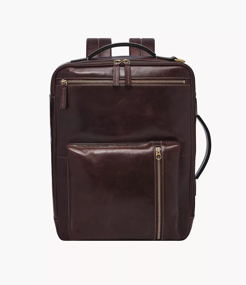 Buckner Leather Convertible Backpack