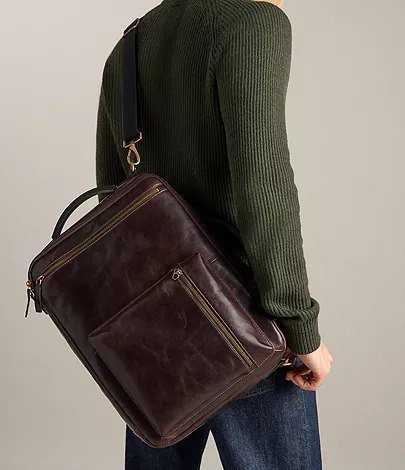 Buckner Leather Convertible Backpack