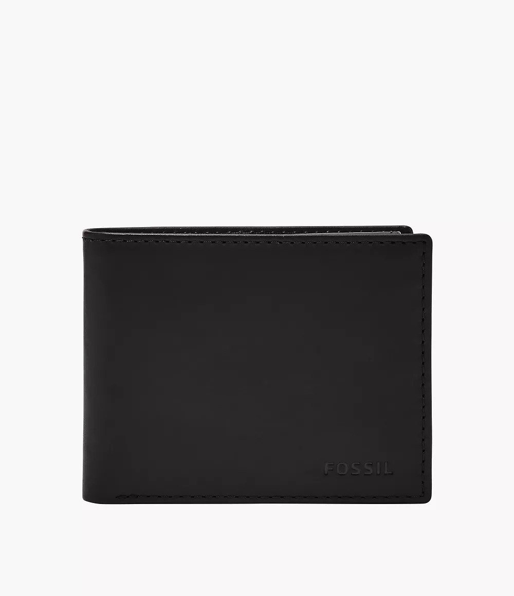 Derrick Leather RFID Passcase Wallet
