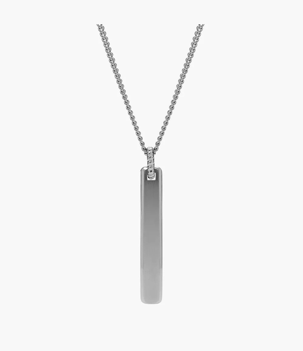 Ellis Vintage Casual Stainless Steel Pendant Necklace