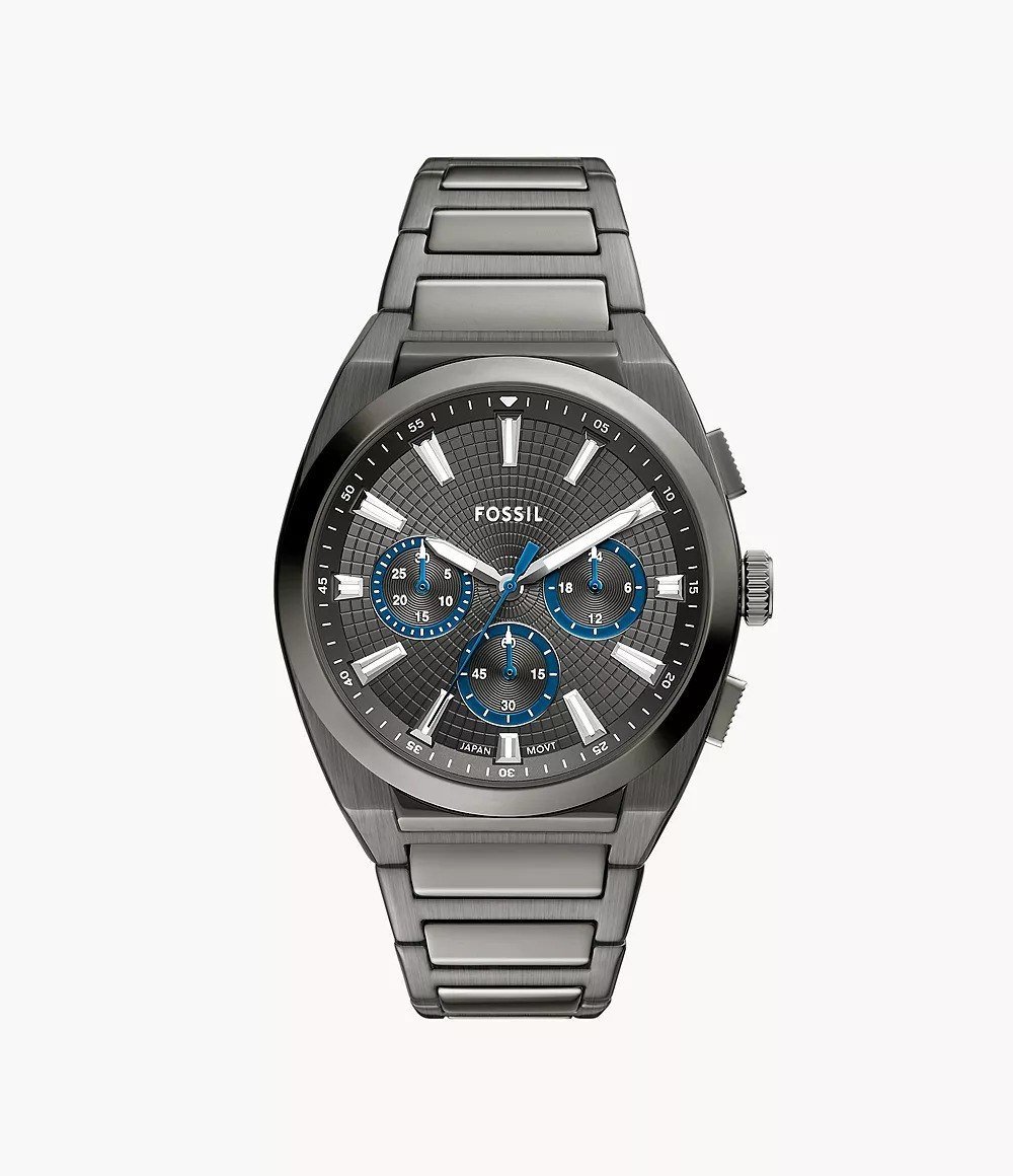 Everett 44mm Chronograph Stainless Steel Watch
