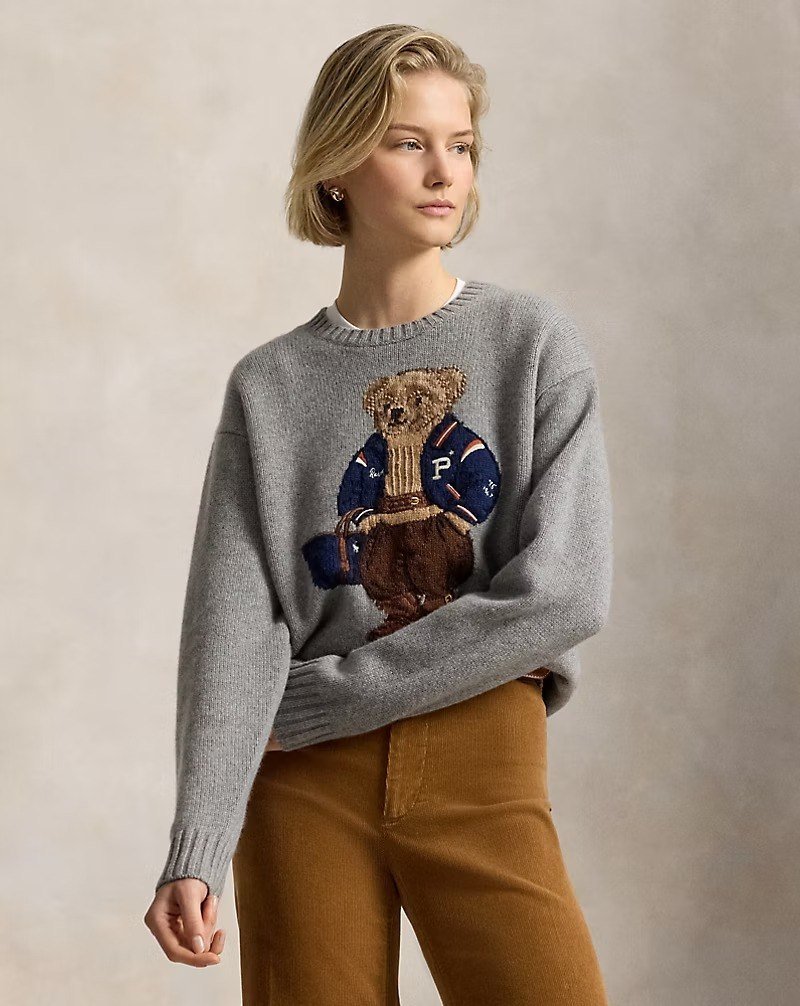 Polo Bear Wool-Cashmere Sweater