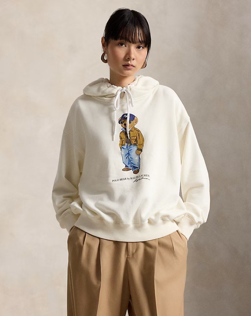 Polo Bear Lightweight Fleece Hoodie