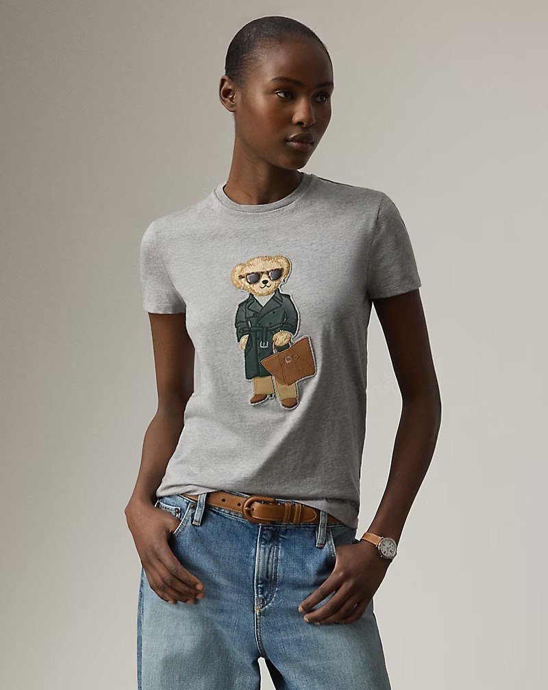 Racing Green Trench Polo Bear Cotton Tee