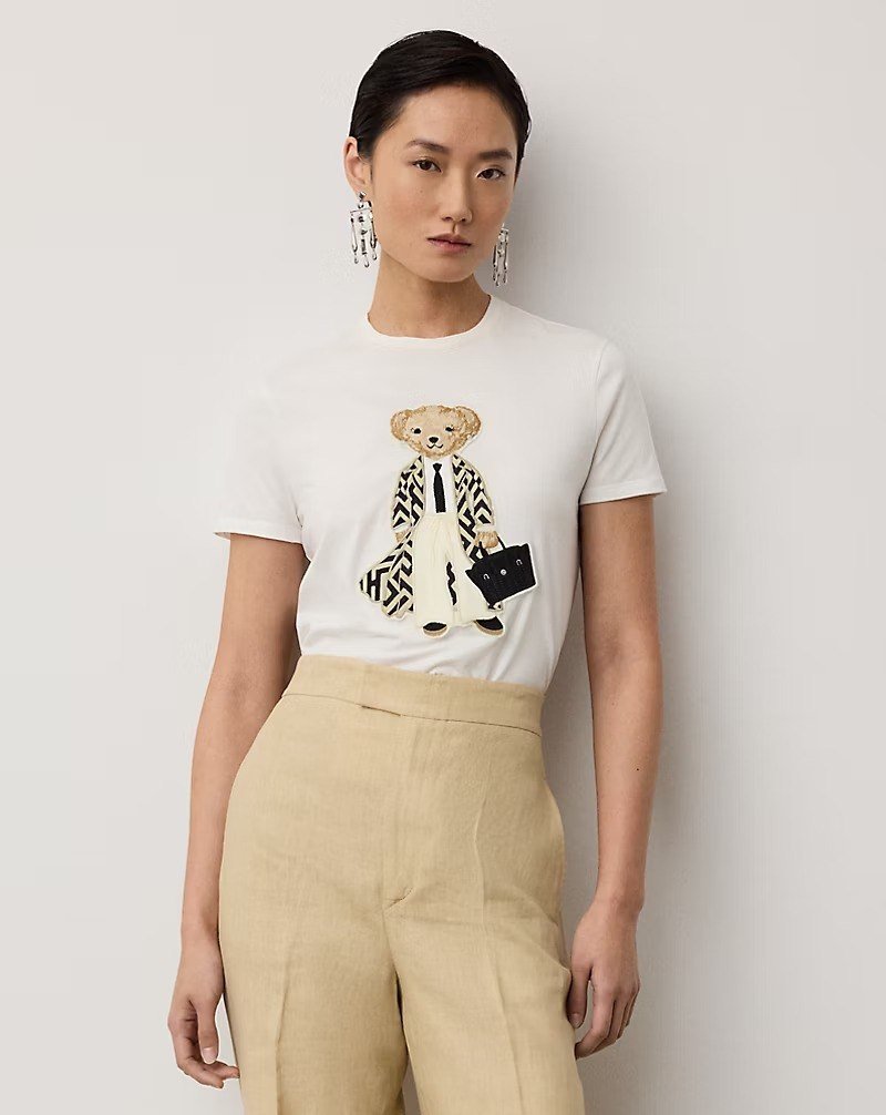 Spring Polo Bear Cotton Tee