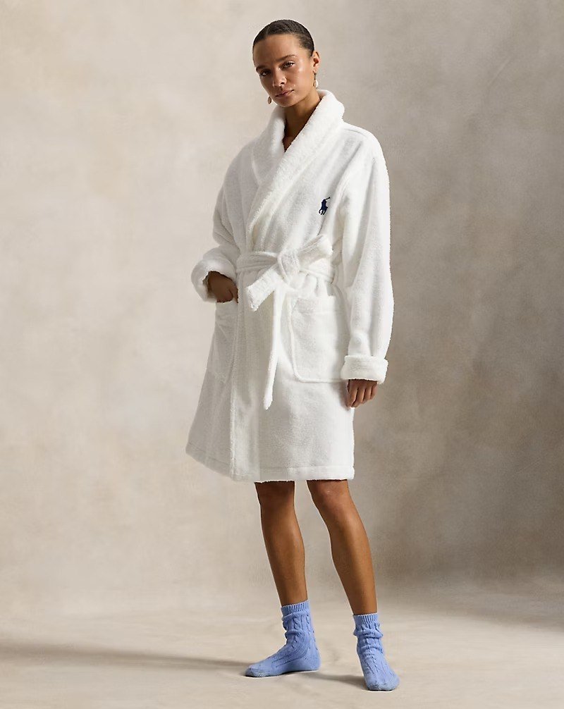 Polo Bear Cotton Terry Robe