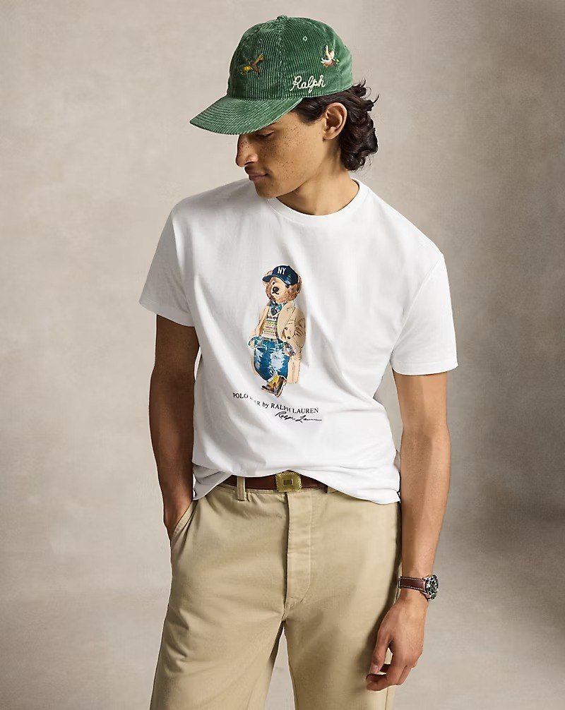 Classic Fit Polo Bear Jersey T-Shirt