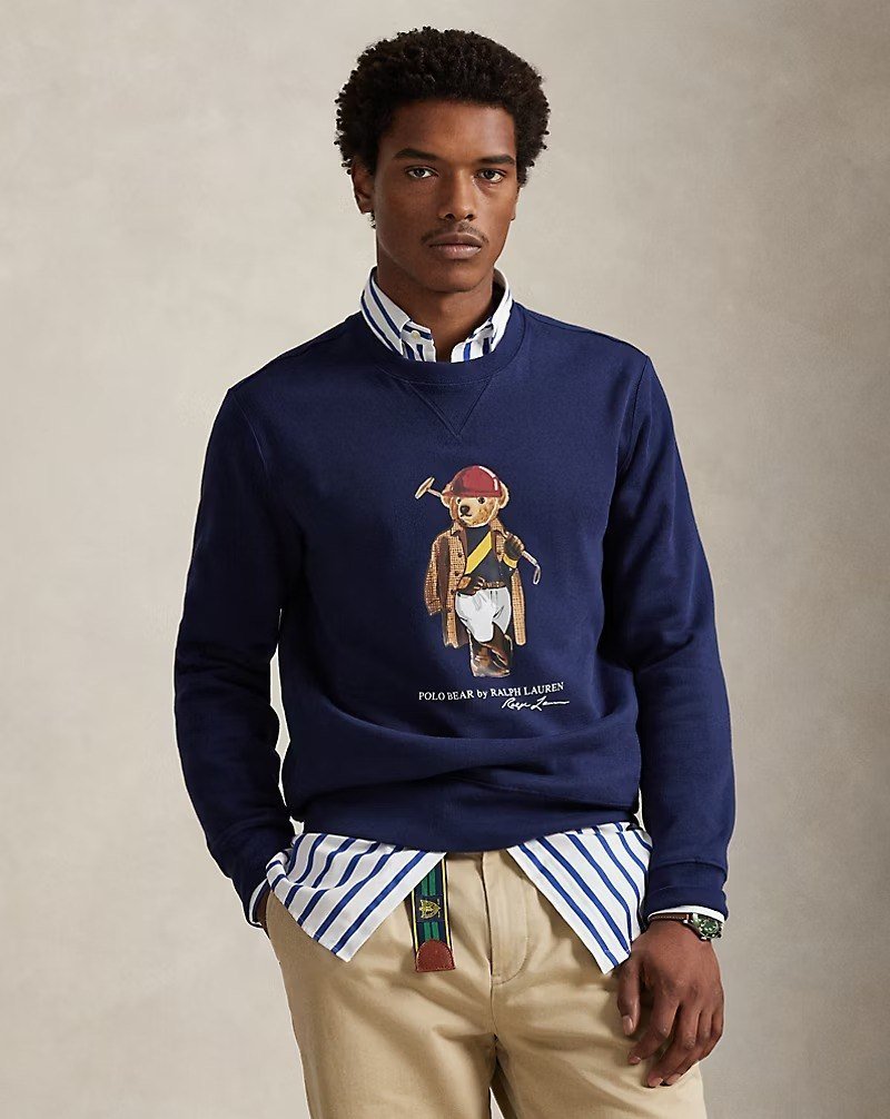 Polo Bear Fleece Sweatshirt