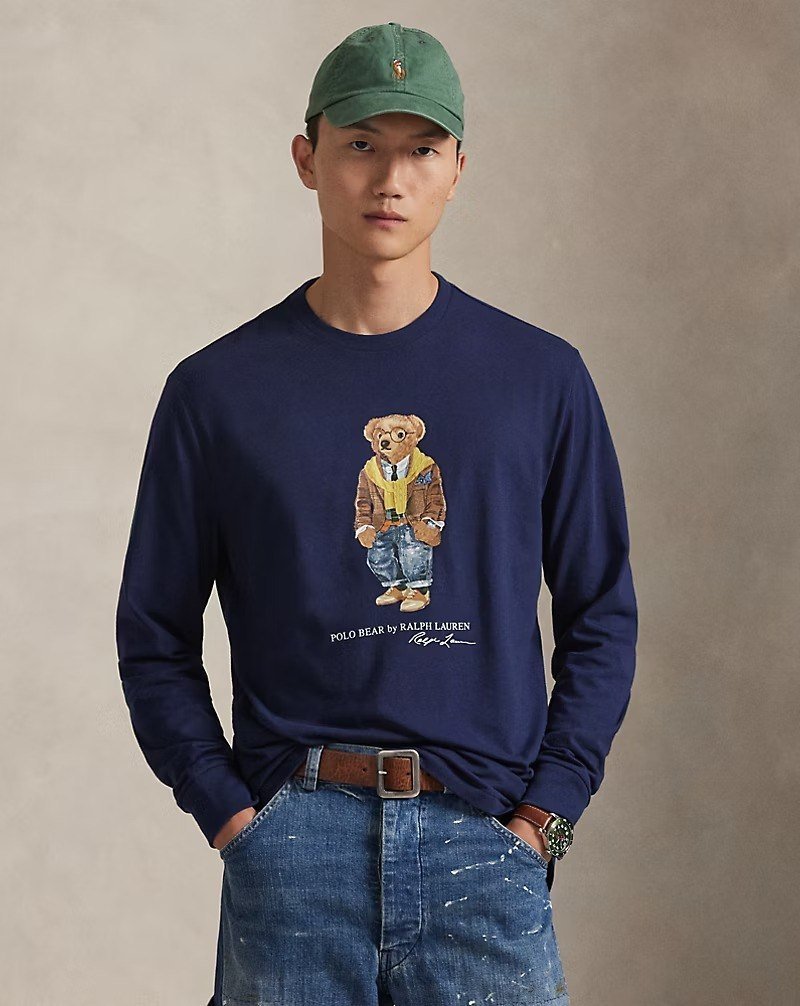 Classic Fit Polo Bear Jersey T-Shirt