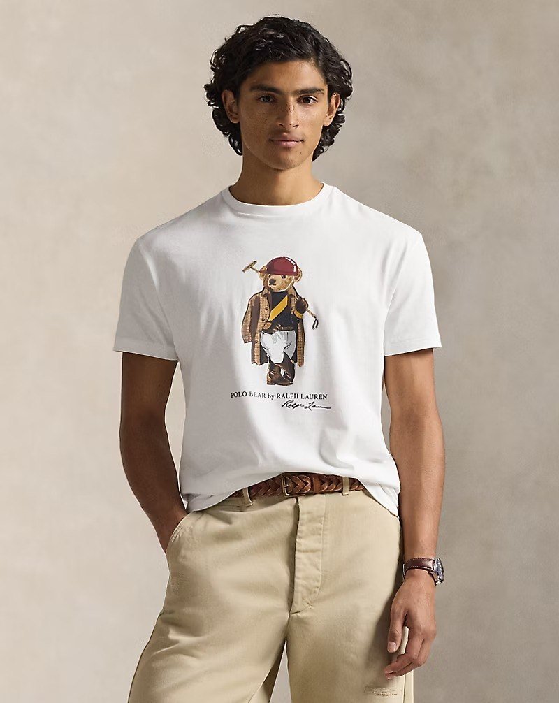 Classic Fit Polo Bear Jersey T-Shirt