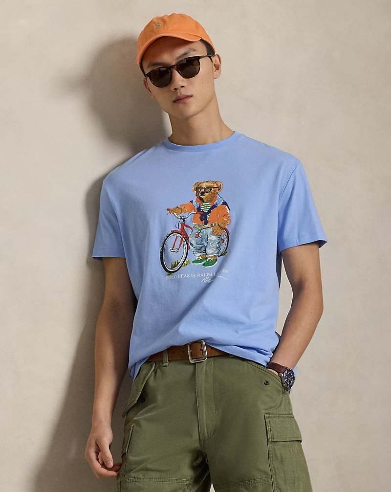 Classic Fit Polo Bear Jersey T-Shirt
