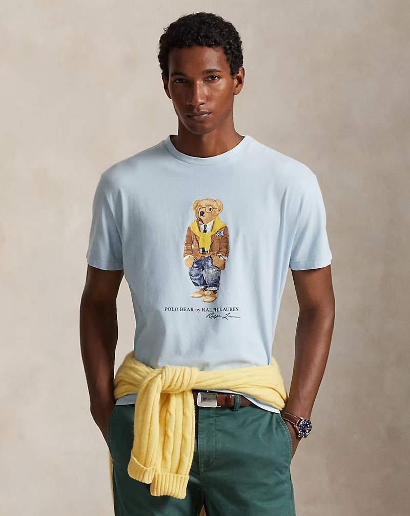 Classic Fit Polo Bear Jersey T-Shirt