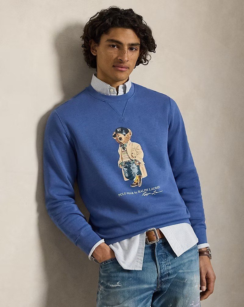 Polo Bear Fleece Sweatshirt