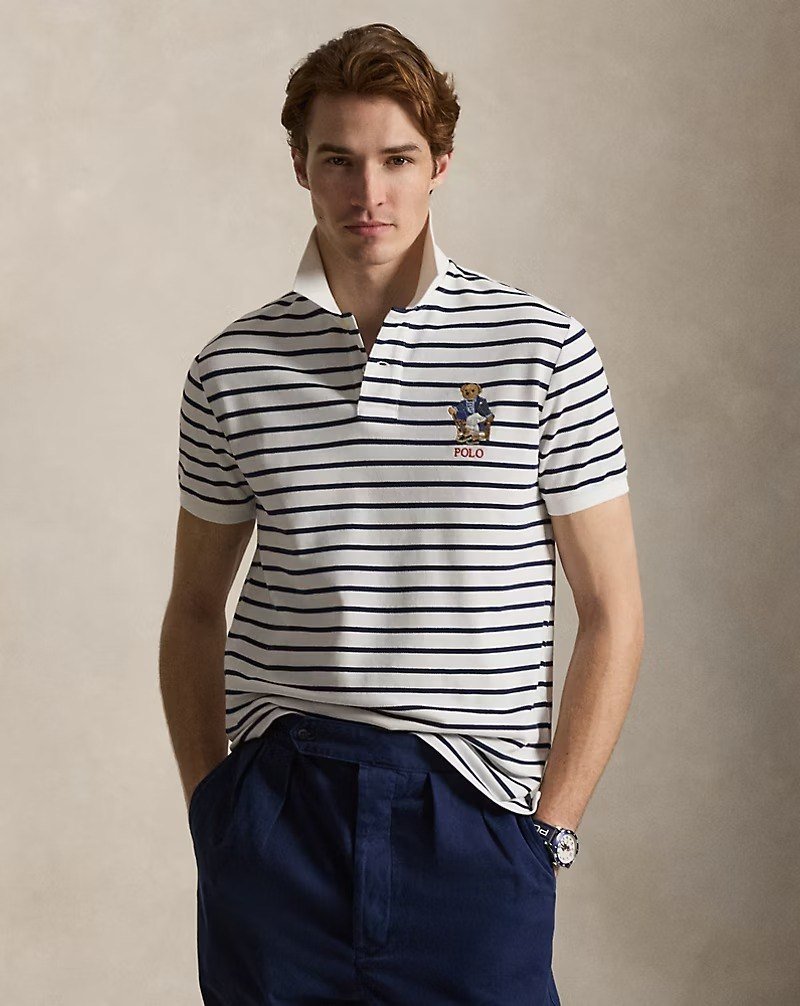 Custom Slim Fit Polo Bear Polo Shirt