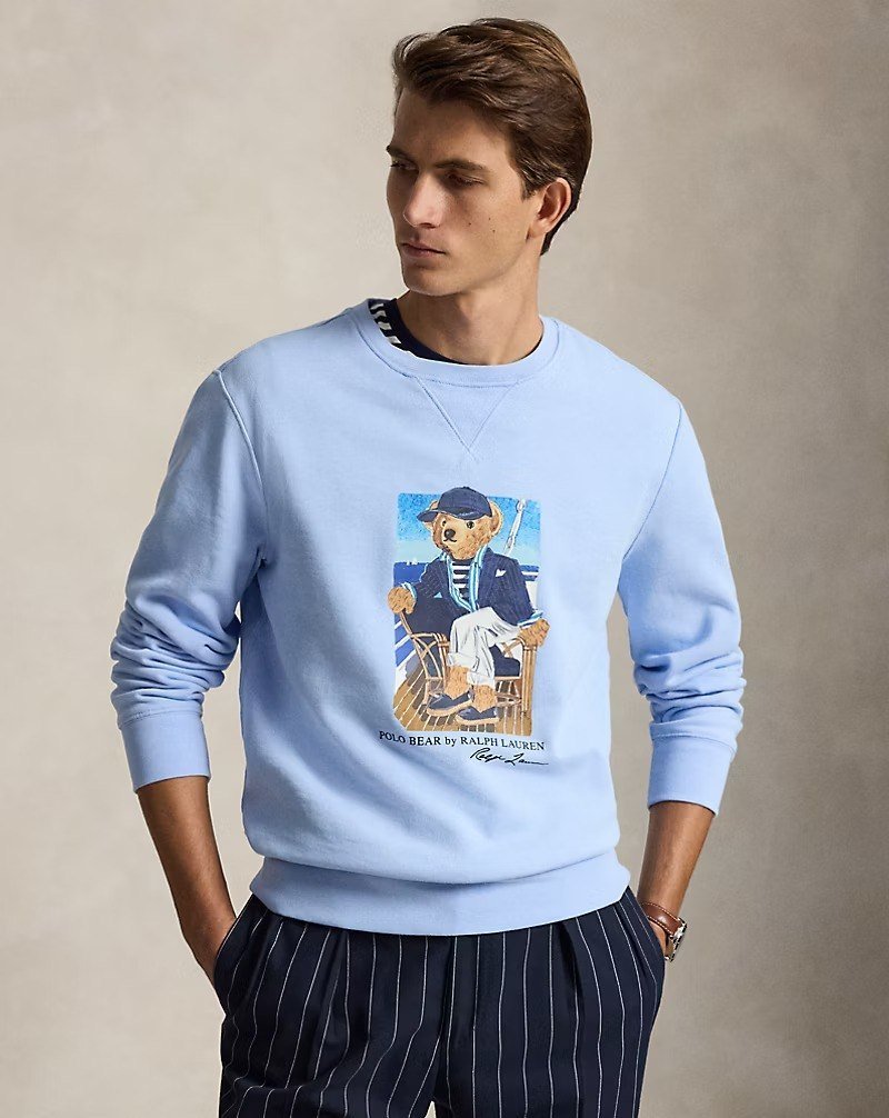 Polo Bear Fleece Sweatshirt
