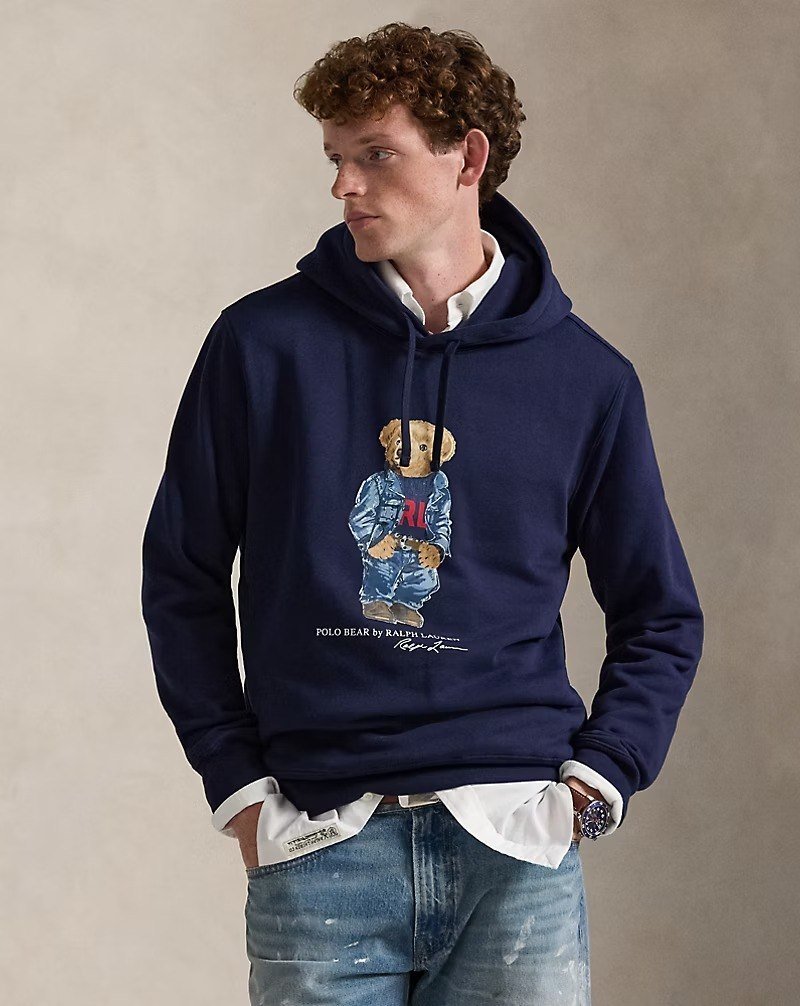 Polo Bear Fleece Hoodie