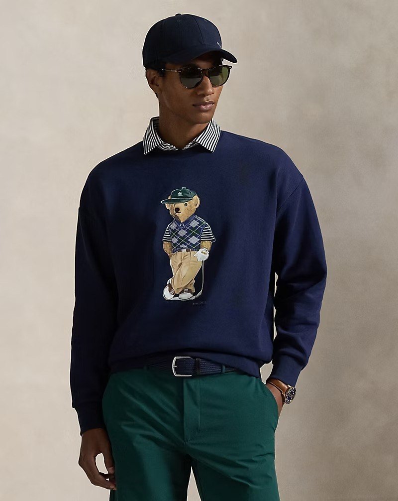 Relaxed Fit Polo Bear Sweatshirt
