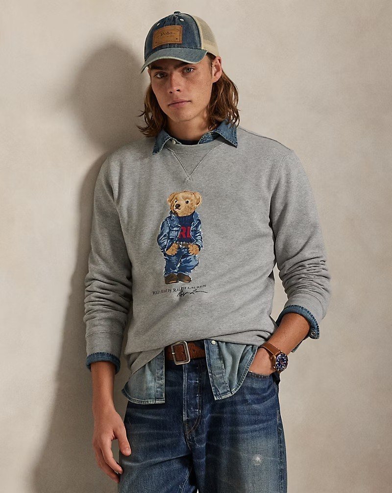Polo Bear Fleece Sweatshirt