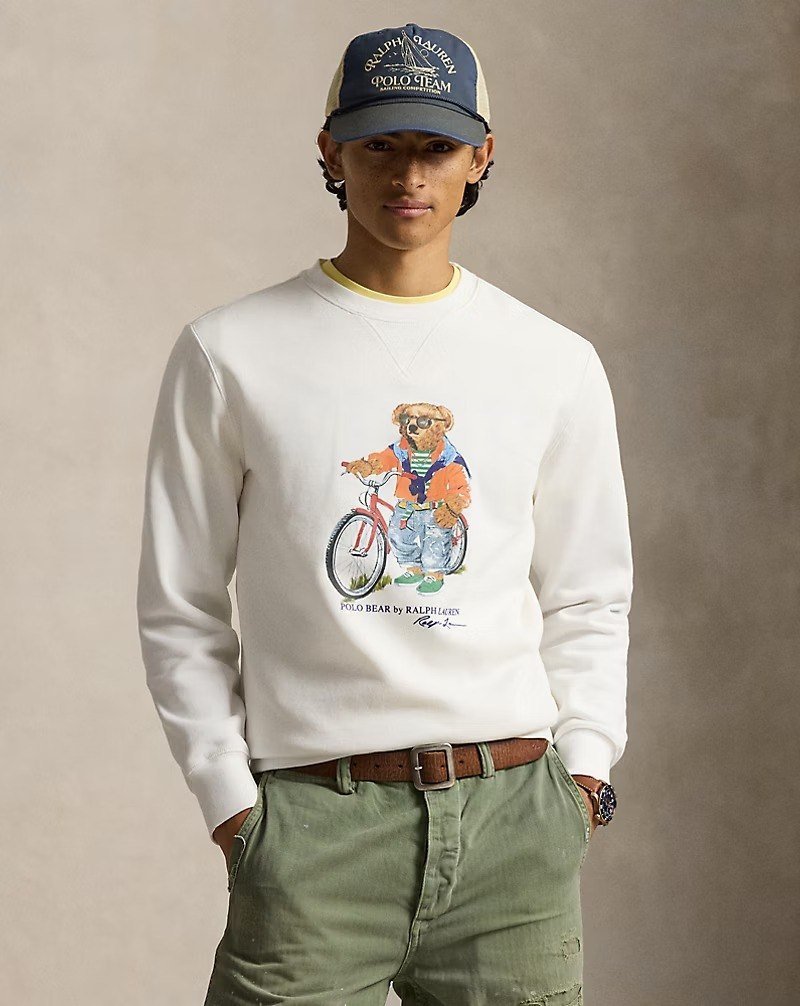 Polo Bear Fleece Sweatshirt