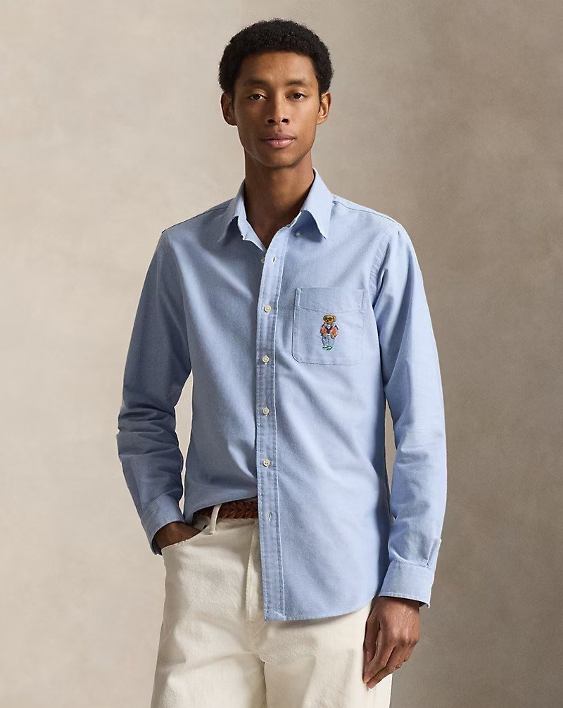 Classic Fit Polo Bear Oxford Shirt