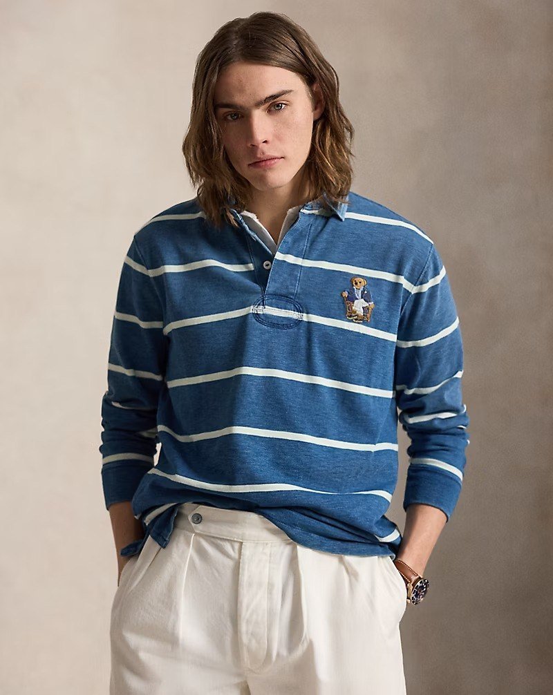 Classic Fit Polo Bear Rugby Shirt