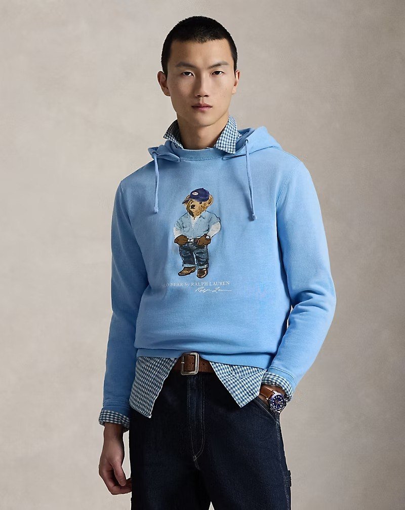 Polo Bear Fleece Hoodie