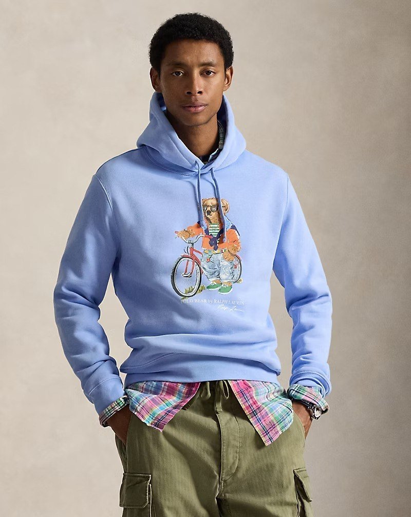 Polo Bear Fleece Hoodie