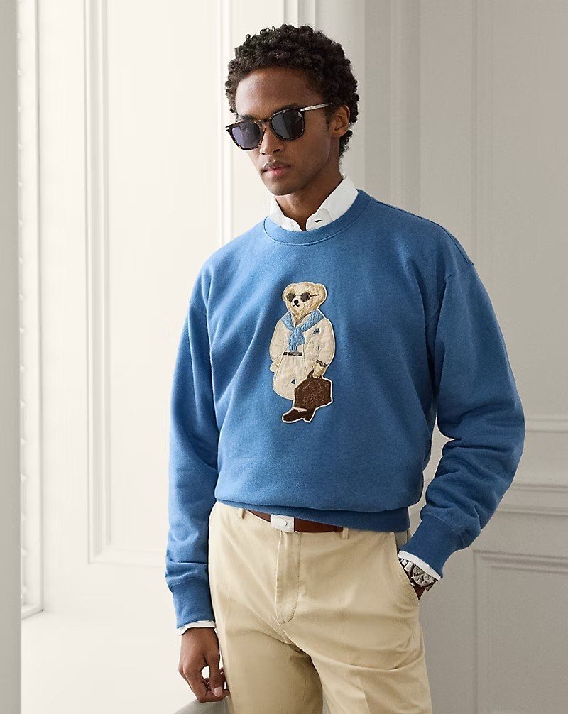 Polo Bear Fleece Sweatshirt