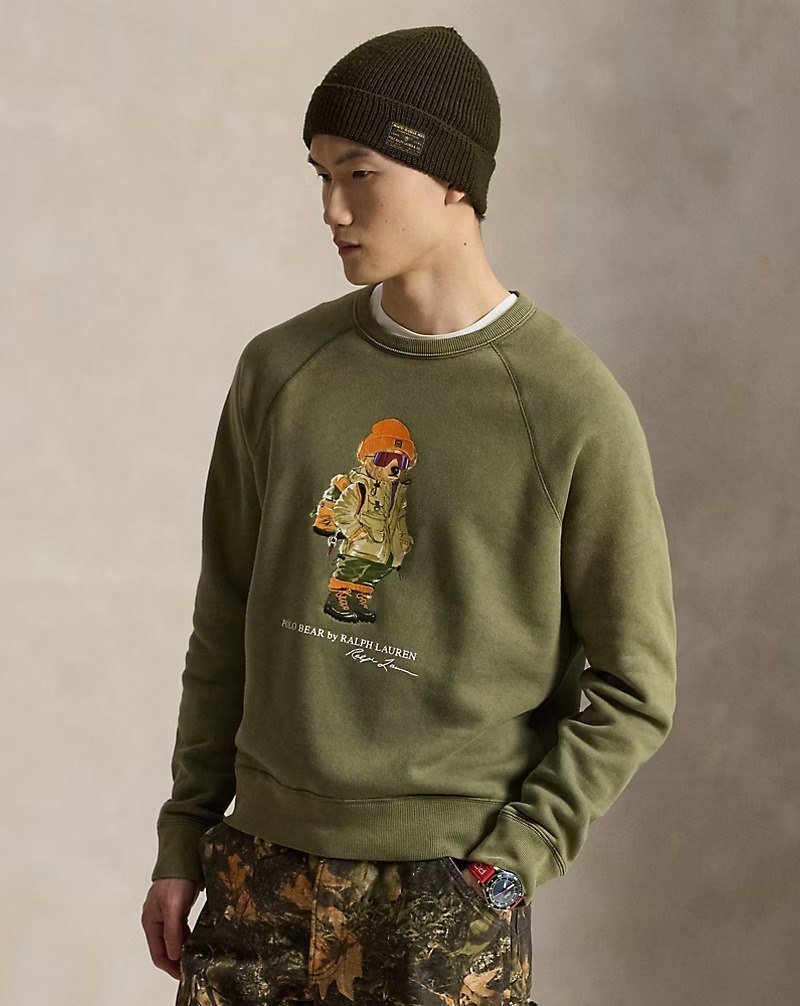 Polo Bear Fleece Sweatshirt