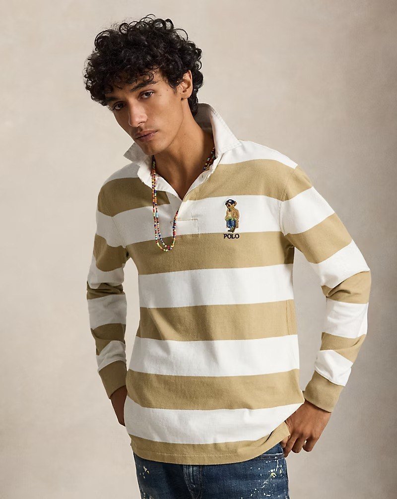 Classic Fit Polo Bear Rugby Shirt