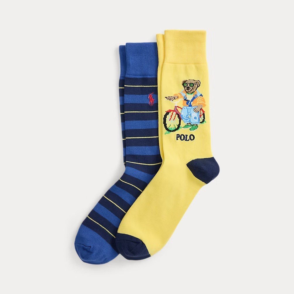Polo Bear Trouser Sock 2-Pack