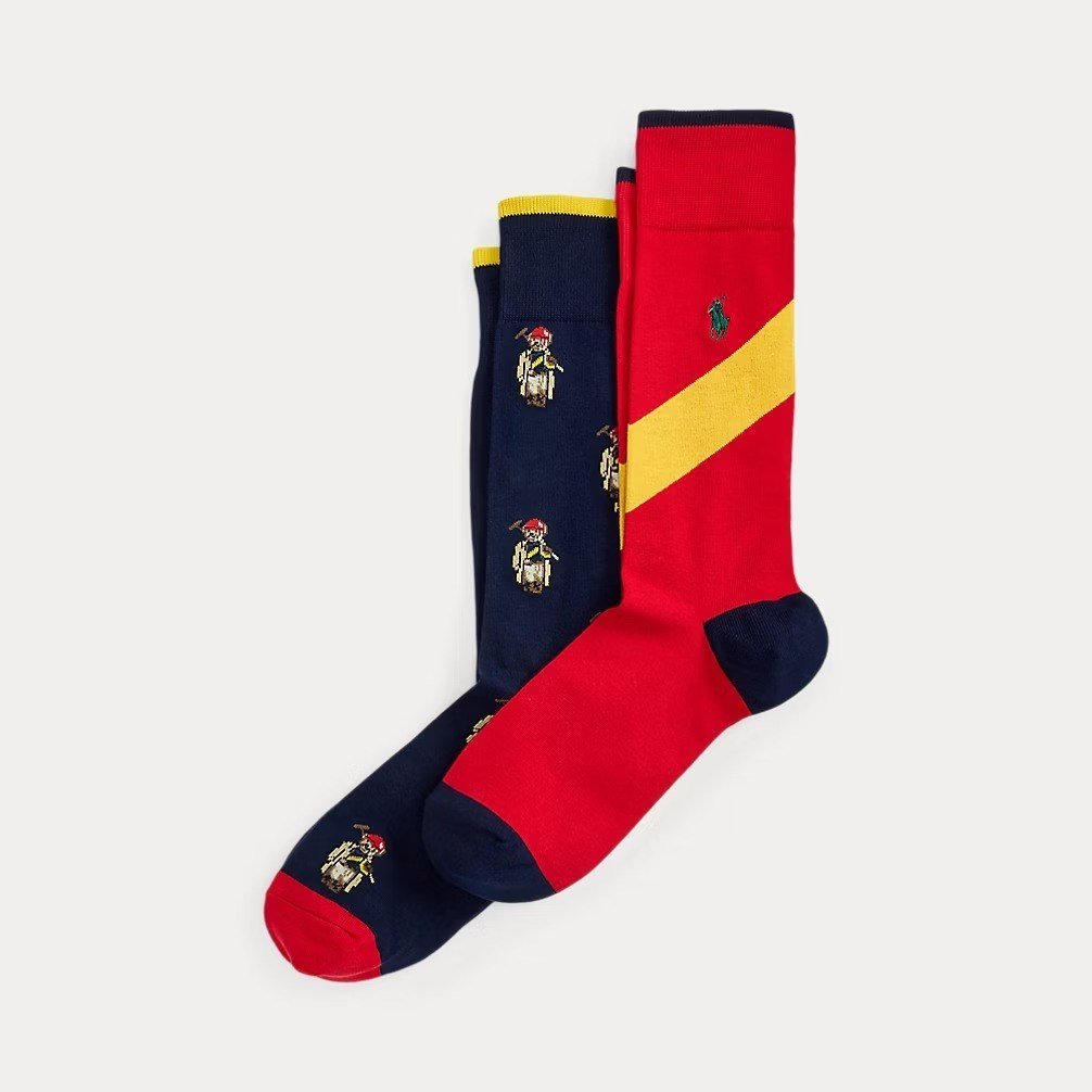 Polo Bear Trouser Sock 2-Pack