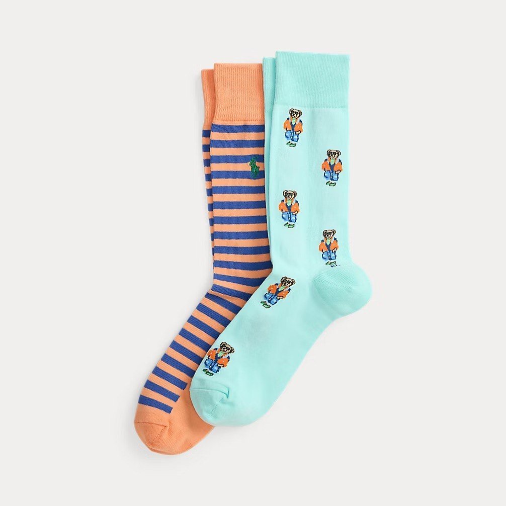 Polo Bear Trouser Sock 2-Pack